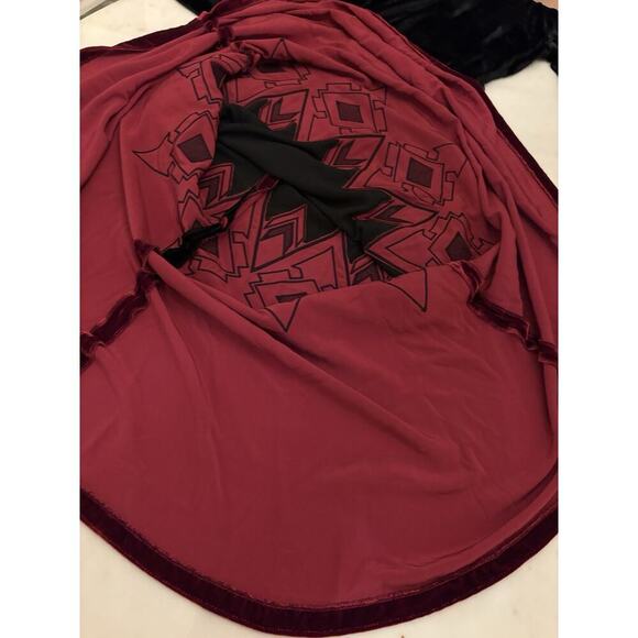 Ralph Lauren Collection Turtleneck Velvet Dress Runway Long Gown Anniversary 4 - Picture 12 of 14